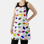 Colourful Umbrellas Design Schürze (InSitu)