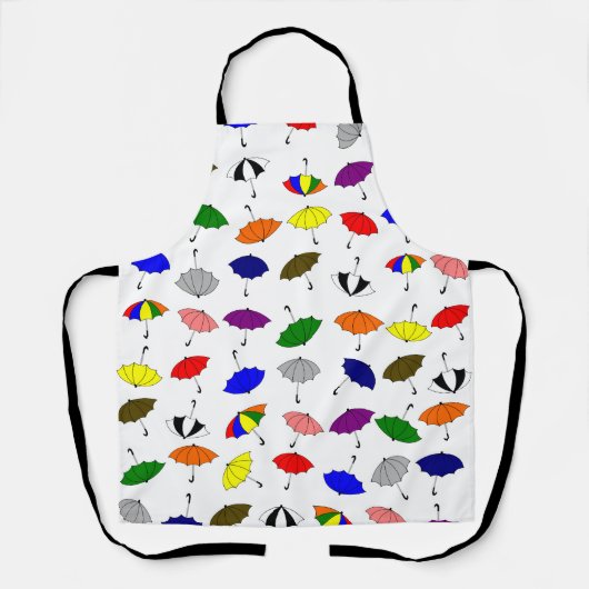 Colourful Umbrellas Design Schürze (Vorderseite)