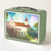 Colourful Wonderful Lunchbox with digital art (Vorderseite)