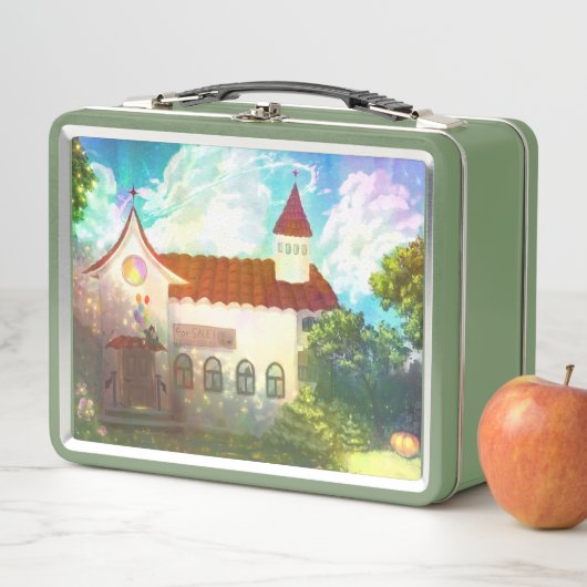 Colourful Wonderful Lunchbox with digital art (Beispiel)