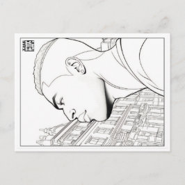 Colouring Post Card | Scholar Feiertagspostkarte