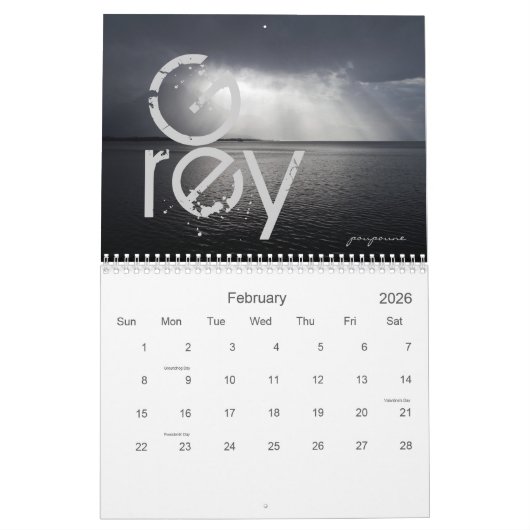 colours kalender (Feb 2026)