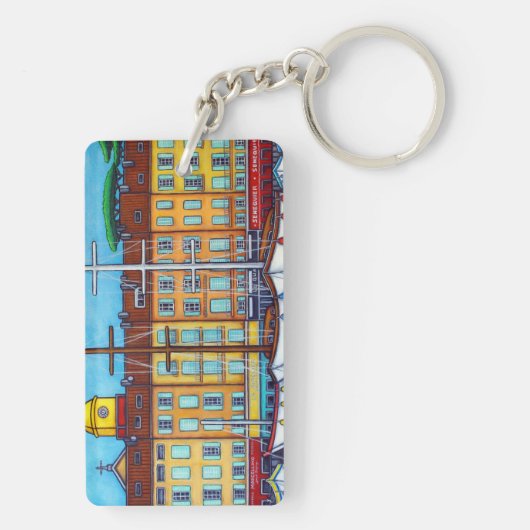 Colours of Saint-Tropez Keychain by Lisa Lorenz Schlüsselanhänger (Rückseite)