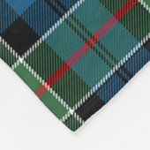 Colquhoun Ancient Clan Abzeichen Tartan Kariert Fleecedecke (Ecke)