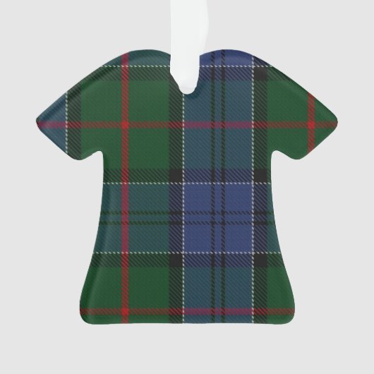 Colquhoun (Calhoun) Tartan-T - Shirt-Verzierung Ornament (Vorderseite)