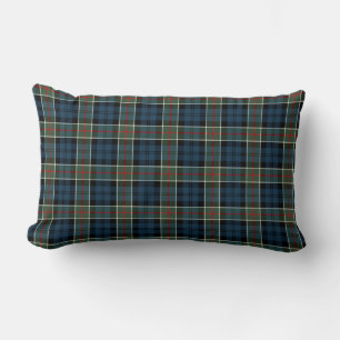 Colquhoun Clan Dark Blue Scottish Tartan Lendenkissen