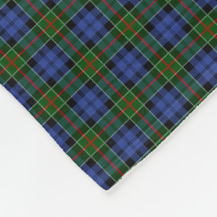 Colquhoun-Clan-Tartan Fleecedecke