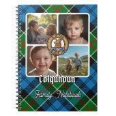 Colquhoun Familienfoto-Collage Notizblock (Vorderseite)