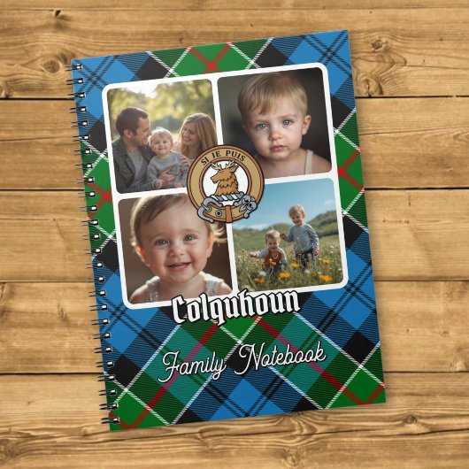 Colquhoun Familienfoto-Collage Notizblock