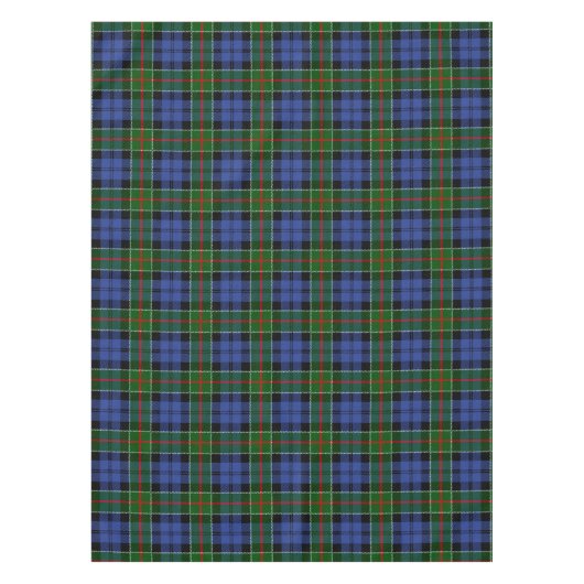 Colquhoun schottisches Clantartan-Muster Tischdecke (Vorderseite)