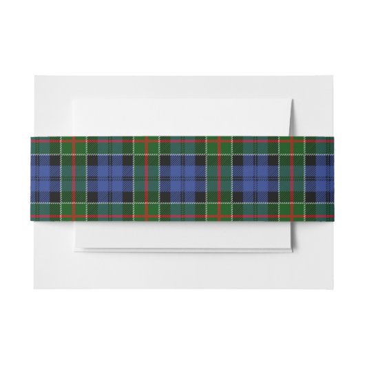 Colquhoun Scottish Tartan Bly Band (Vorderseite Beispiel)