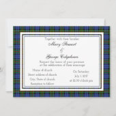 Colquhoun Scottish Wedding Einladung (Vorderseite)
