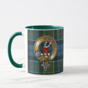 Colquhoun Tartan & Abzeichen Tasse