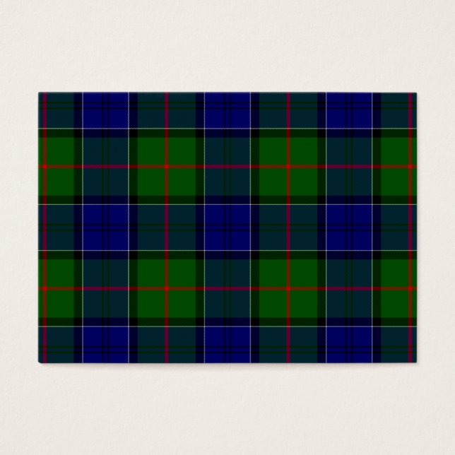 Colquhoun Tartan Blau kariert (Vorderseite)