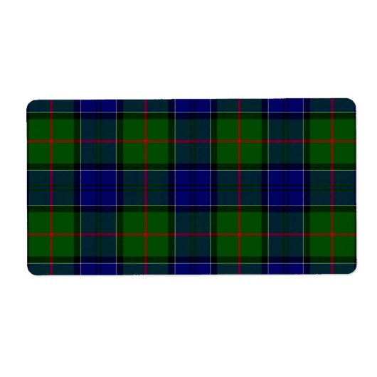 Colquhoun Tartan Blau kariert (Vorne)