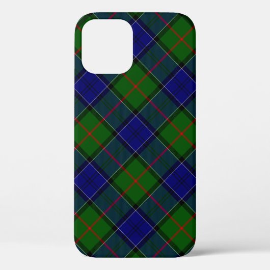 Colquhoun Tartan Blau kariert Case-Mate iPhone Hülle (Rückseite)