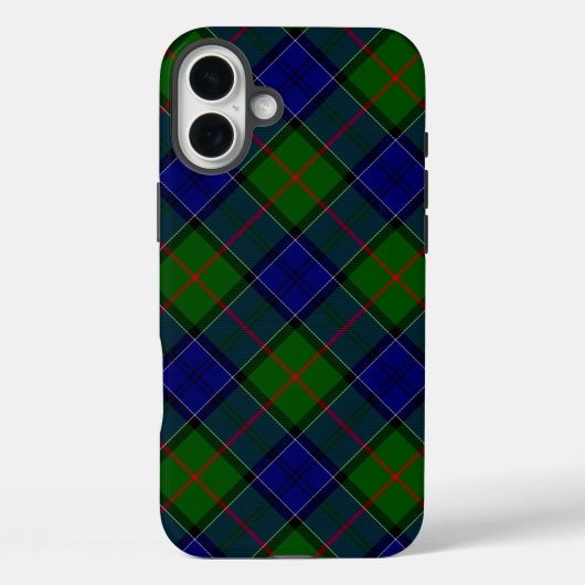 Colquhoun Tartan Blau kariert Case-Mate iPhone Hülle (Rückseite)