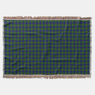 Colquhoun Tartan Blau kariert Decke