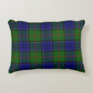 Colquhoun Tartan Blau kariert Dekokissen