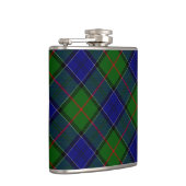 Colquhoun Tartan Blau kariert Flachmann (Rechts)