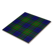 Colquhoun Tartan Blau kariert Fliese (Seite)