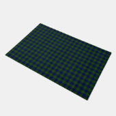 Colquhoun Tartan Blau kariert Fußmatte (Schrägansicht)