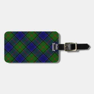 Colquhoun Tartan Blau kariert Gepäckanhänger