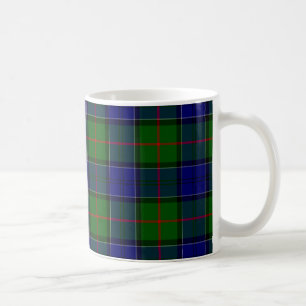 Colquhoun Tartan Blau kariert Kaffeetasse
