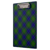 Colquhoun Tartan Blau kariert Klemmbrett (Links)