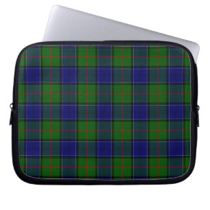 Colquhoun Tartan Blau kariert Laptopschutzhülle