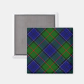 Colquhoun Tartan Blau kariert Magnet (Vorderseite/Rückseite)