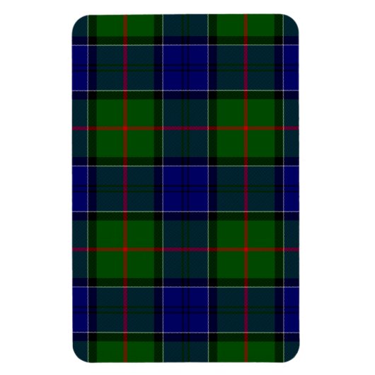 Colquhoun Tartan Blau kariert Magnet (Vertikal)