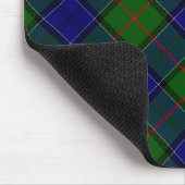 Colquhoun Tartan Blau kariert Mousepad (Ecke)