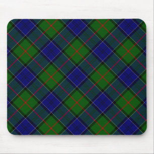 Colquhoun Tartan Blau kariert Mousepad