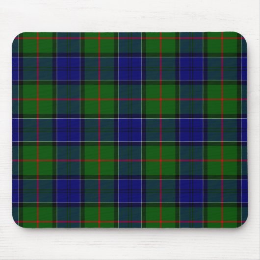 Colquhoun Tartan Blau kariert Mousepad (Vorne)