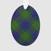 Colquhoun Tartan Blau kariert Ornament (Rückseite)