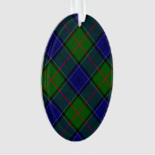 Colquhoun Tartan Blau kariert Ornament (Vorderseite)