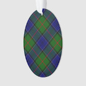 Colquhoun Tartan Blau kariert Ornament (Vorderseite)