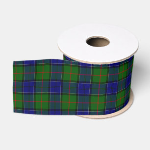 Colquhoun Tartan Blau kariert Ripsband