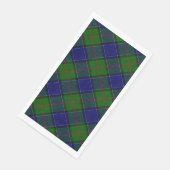Colquhoun Tartan Blau kariert Serviette (Ecke)