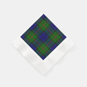 Colquhoun Tartan Blau kariert Serviette (Ecke)