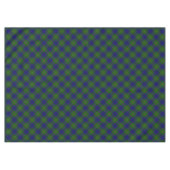 Colquhoun Tartan Blau kariert Tischdecke (Vorderseite (Horizontal))