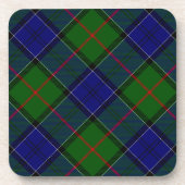Colquhoun Tartan Blau kariert Untersetzer (Vorderseite)