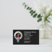 Colquhoun Wappen Abzeichen Visitenkarte (Stehend Vorderseite)