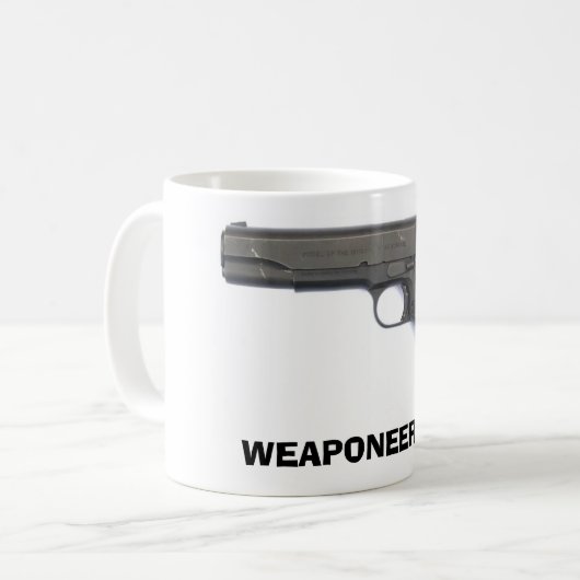 Colt 1911 kaffeetasse (Vorderseite Links)