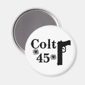 Colt 45 magnet (Vorderseite/Rückseite)