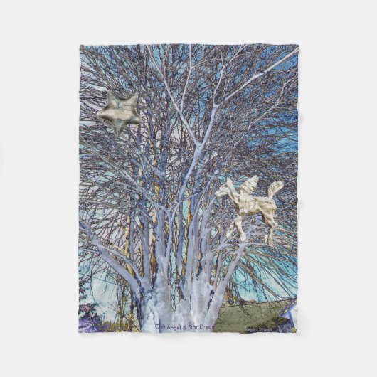 Colt Angel und Star Dream Fleecedecke (Vorderseite)