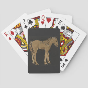 Colt - Illustration der Square Animals Spielkarten