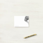 Colt im Zwei-Zügel - 3" x 4" Post-it Notizen (Auf Schreibtisch)