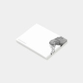 Colt im Zwei-Zügel - 3" x 4" Post-it Notizen (angewinkelt)